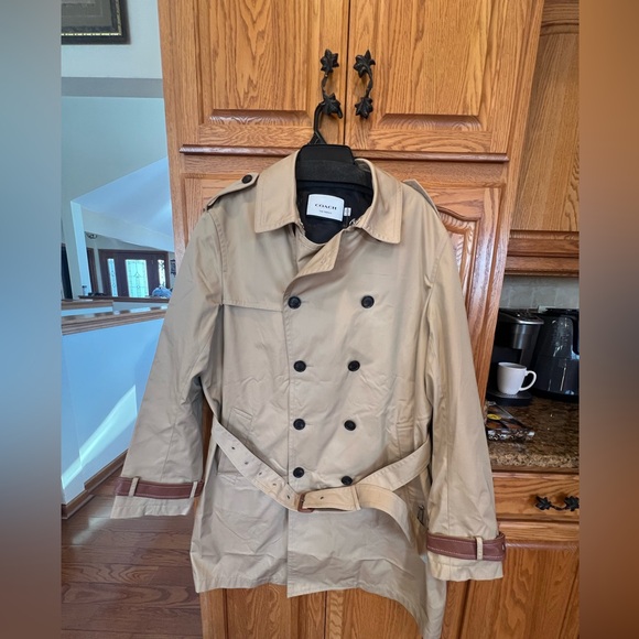 CoachTrench Coat. Never worn . New with no tags # ROPink
